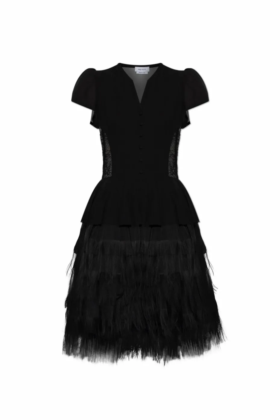 Alexander McQueen BLACK Silk dress