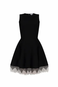 Alexander McQueen BLACK Sleeveless dress