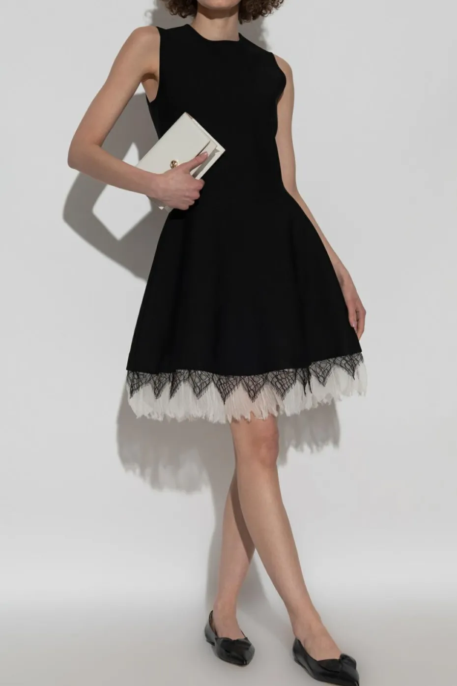 Alexander McQueen BLACK Sleeveless dress