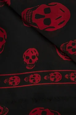 Alexander McQueen BLACK Scarf with logo