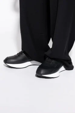 Alexander McQueen BLACK Sports shoes with logo