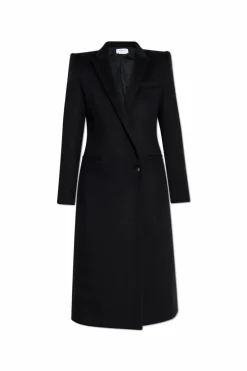 Alexander McQueen BLACK Wool Coat