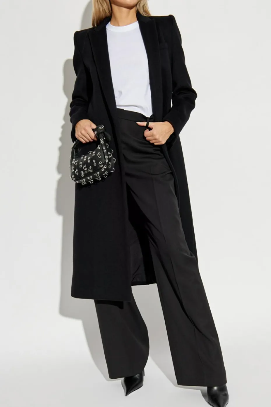 Alexander McQueen BLACK Wool Coat