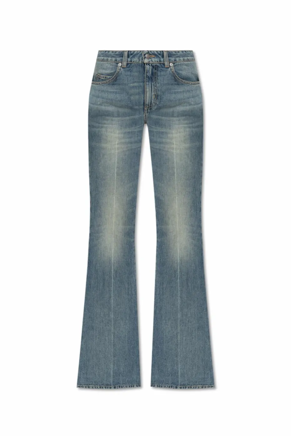 Alexander McQueen BLUE Jeans with slightly flared legs