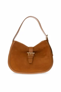 Alexander McQueen BROWN Shoulder bag āT-Bar`