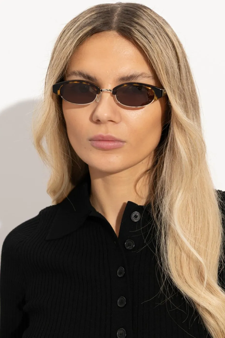 Alexander McQueen BROWN Sunglasses