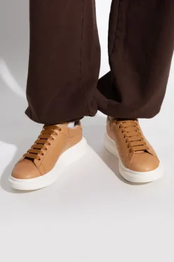 Alexander McQueen BROWN Sneakers Oversized Retro