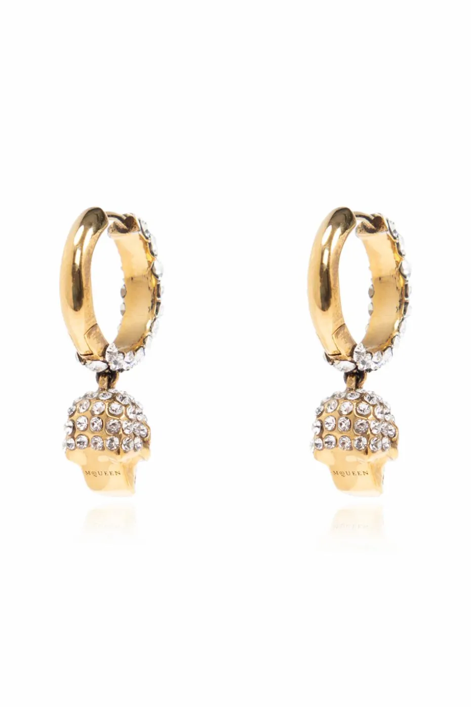 Alexander McQueen GOLD Earrings with pendants