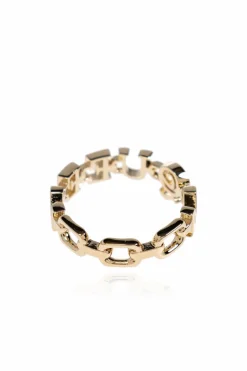 Alexander McQueen GOLD Ring with logo