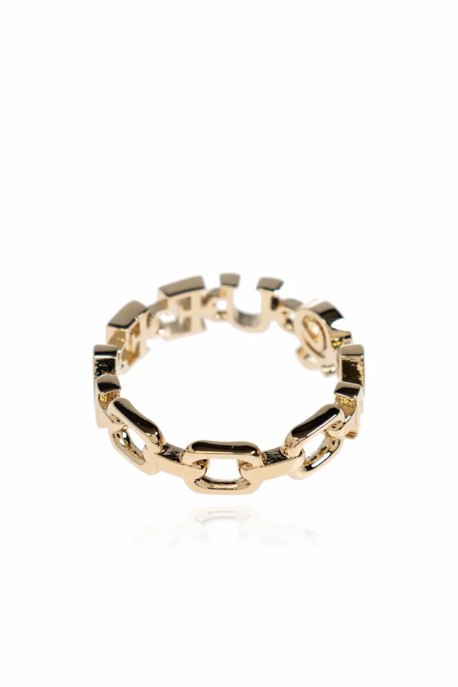 Alexander McQueen GOLD Ring with logo