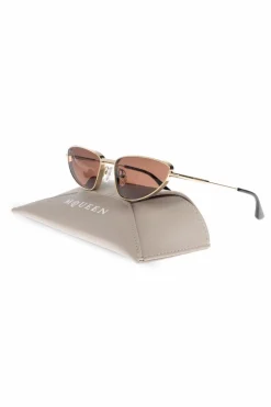 Alexander McQueen GOLD Sunglasses