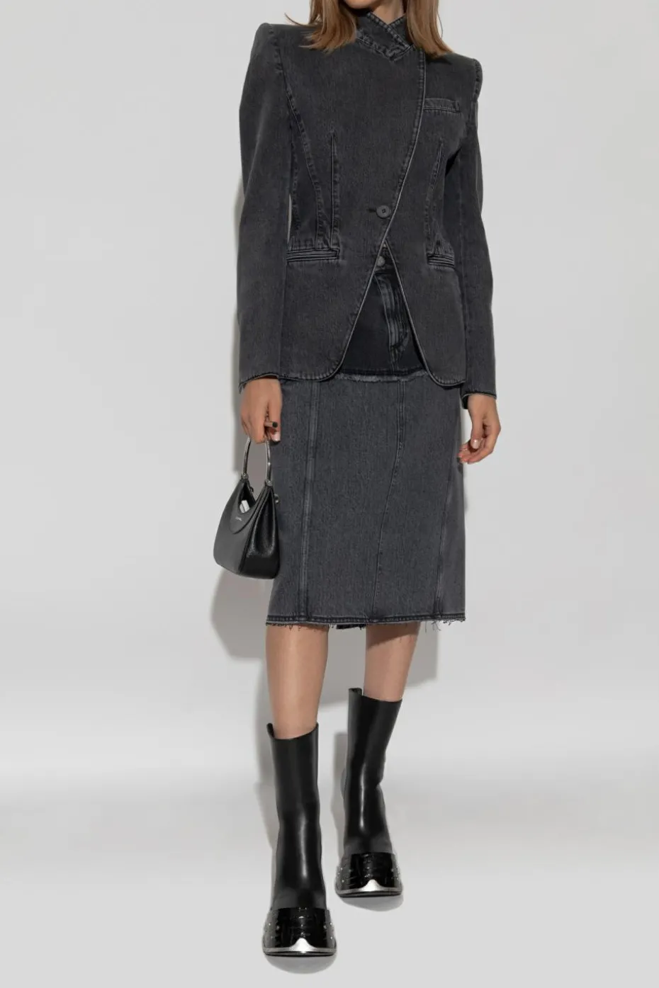 Alexander McQueen GREY Denim Jacket
