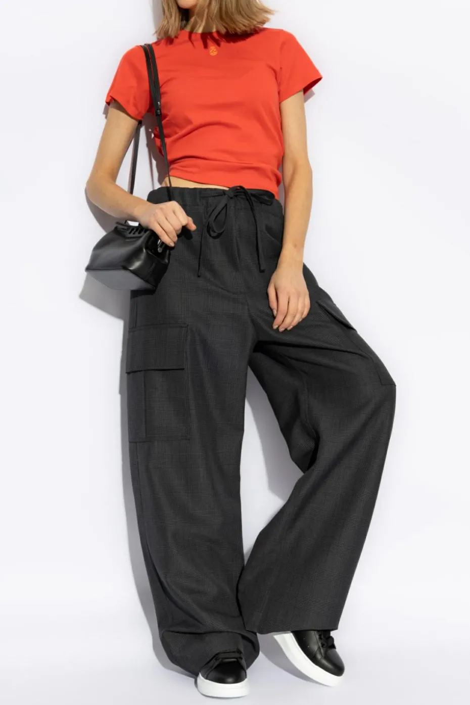 Alexander McQueen GREY Wool Pants
