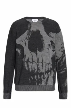 Alexander McQueen GREY Wool Sweater