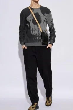 Alexander McQueen GREY Wool Sweater