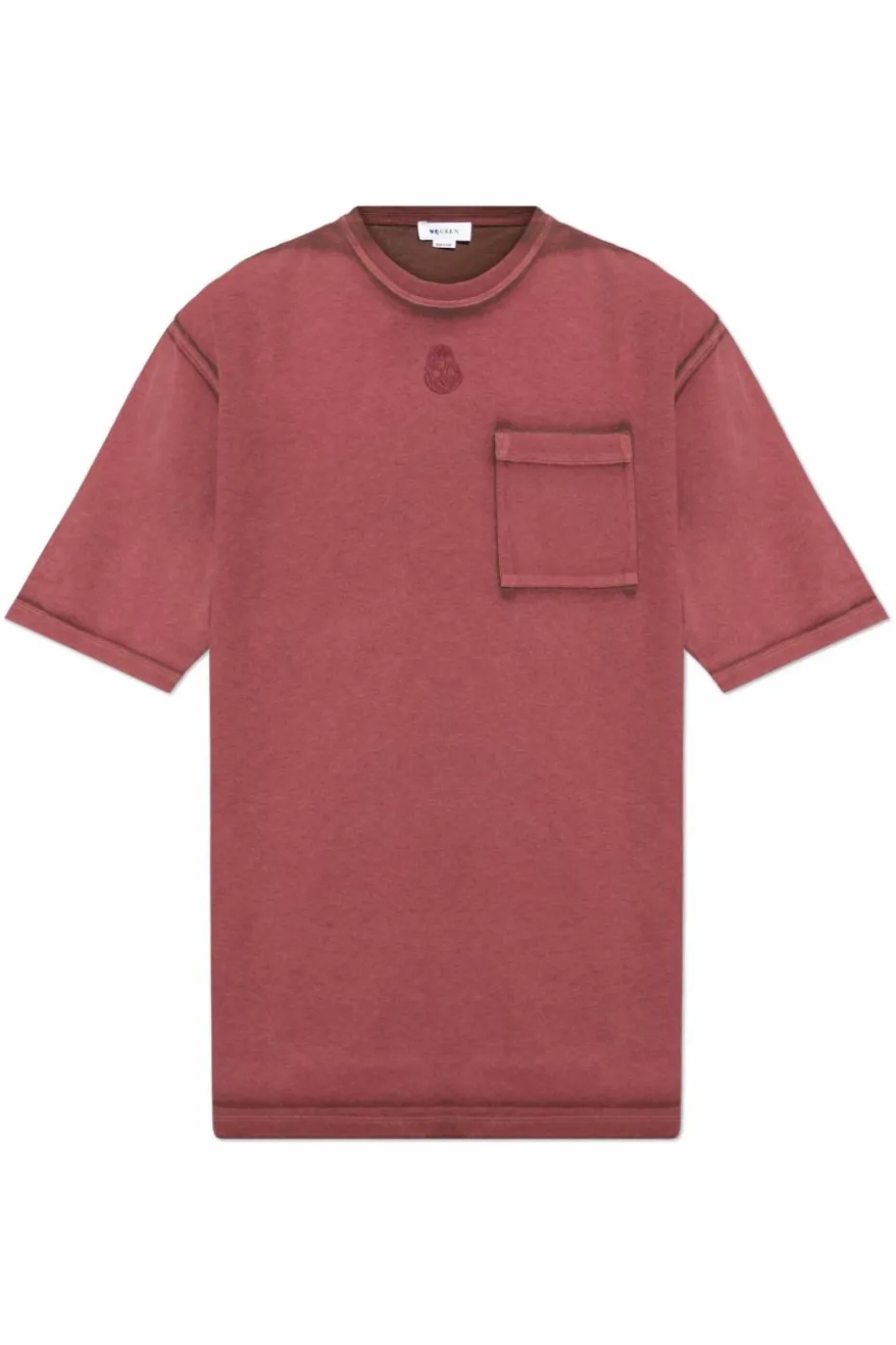 Alexander McQueen MULTICOLOUR T-shirt with pocket