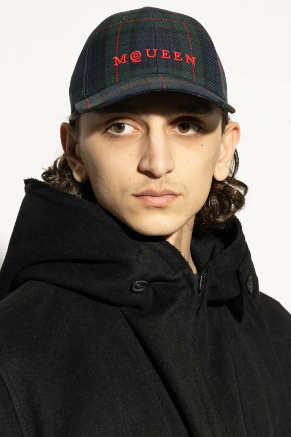 Alexander McQueen NAVY BLUE Baseball cap
