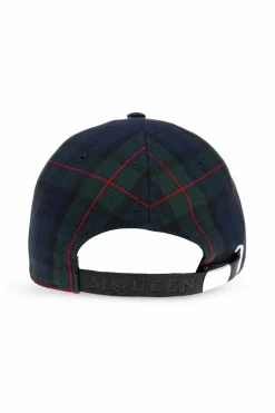 Alexander McQueen NAVY BLUE Baseball cap