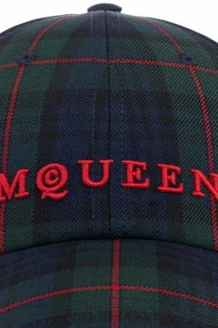 Alexander McQueen NAVY BLUE Baseball cap