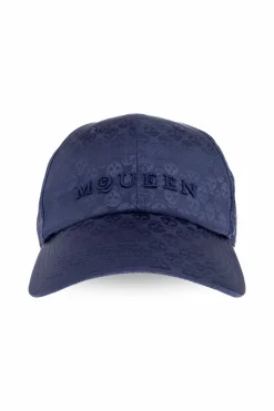 Alexander McQueen NAVY BLUE Baseball cap
