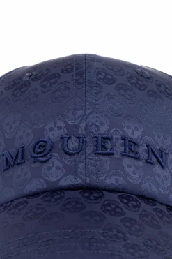 Alexander McQueen NAVY BLUE Baseball cap