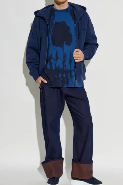 Alexander McQueen NAVY BLUE Hoodie