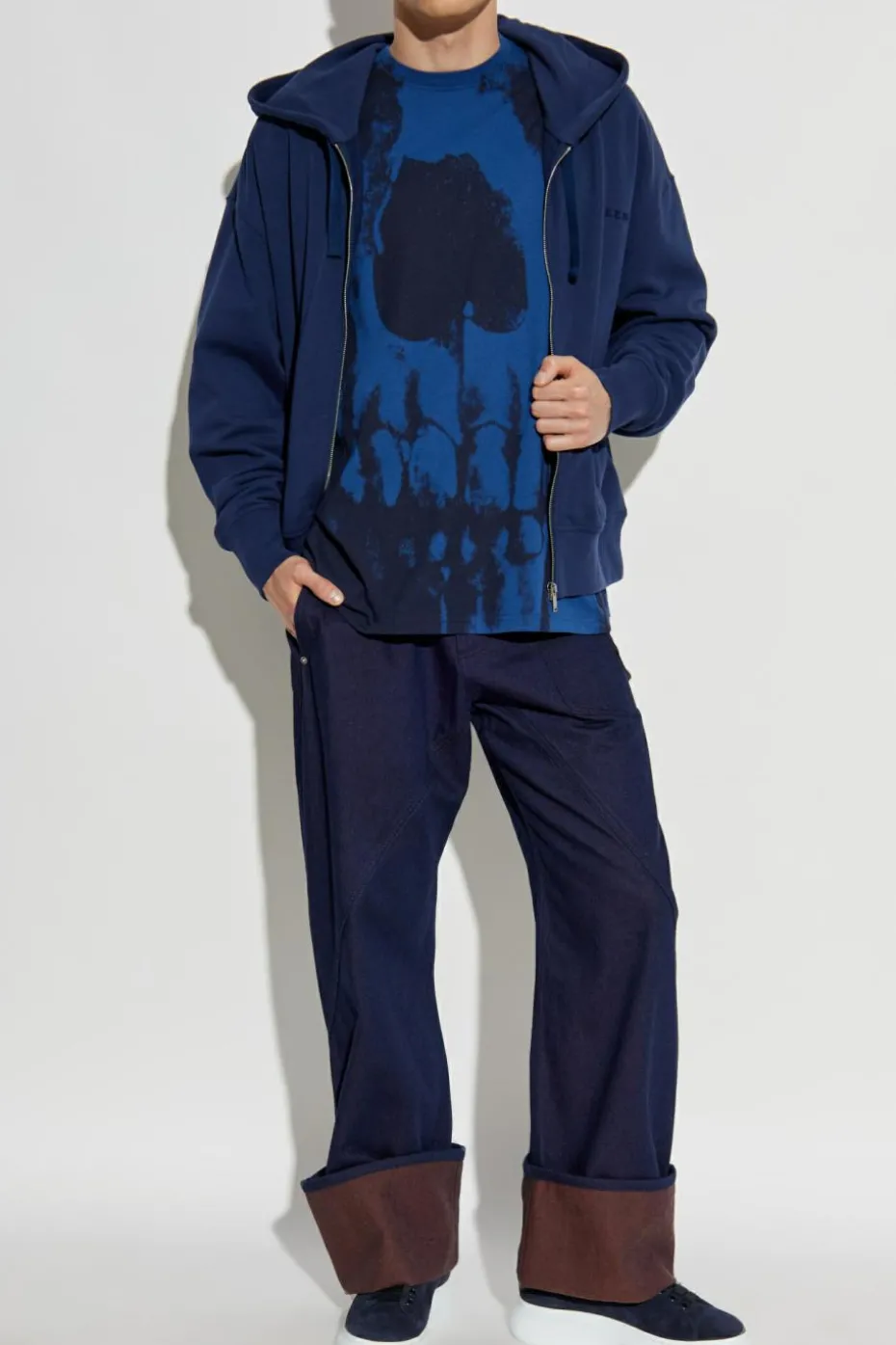Alexander McQueen NAVY BLUE Hoodie