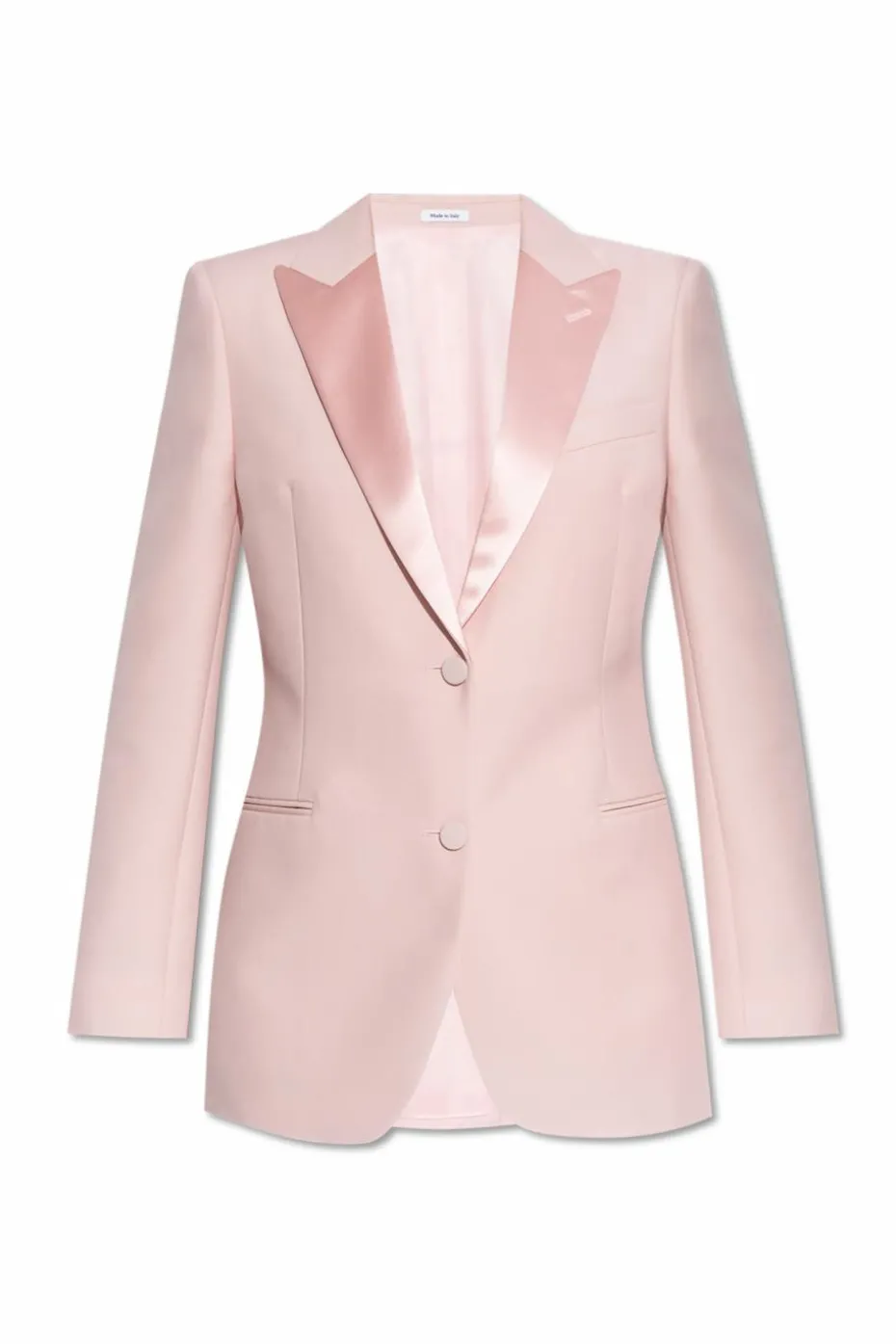 Alexander McQueen PINK Blazer with satin insert
