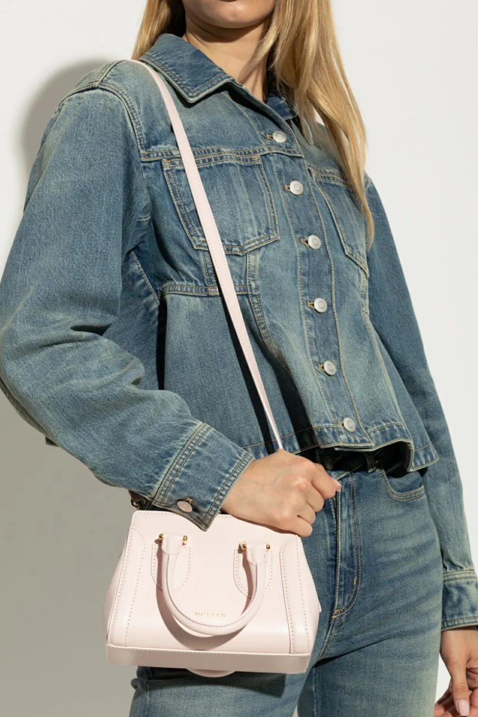 Alexander McQueen PINK Handbag `Birdee Mini`