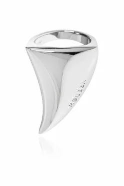 Alexander McQueen SILVER Brass ring