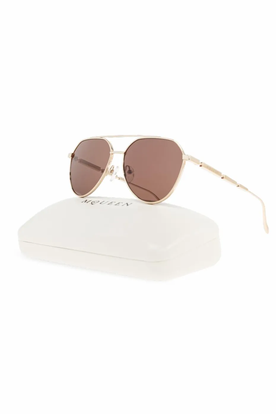 Alexander McQueen SILVER Sunglasses