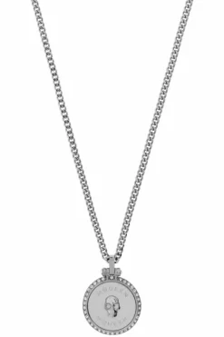 Alexander McQueen SILVER Pendant Necklace