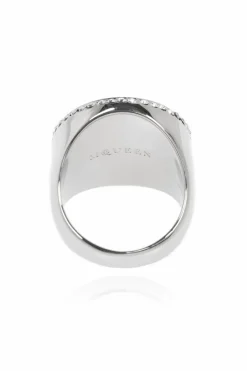 Alexander McQueen SILVER Brass ring
