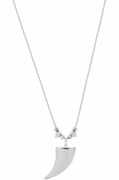 Alexander McQueen SILVER Brass necklace