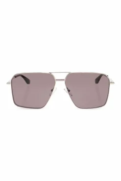 Alexander McQueen SILVER Sunglasses