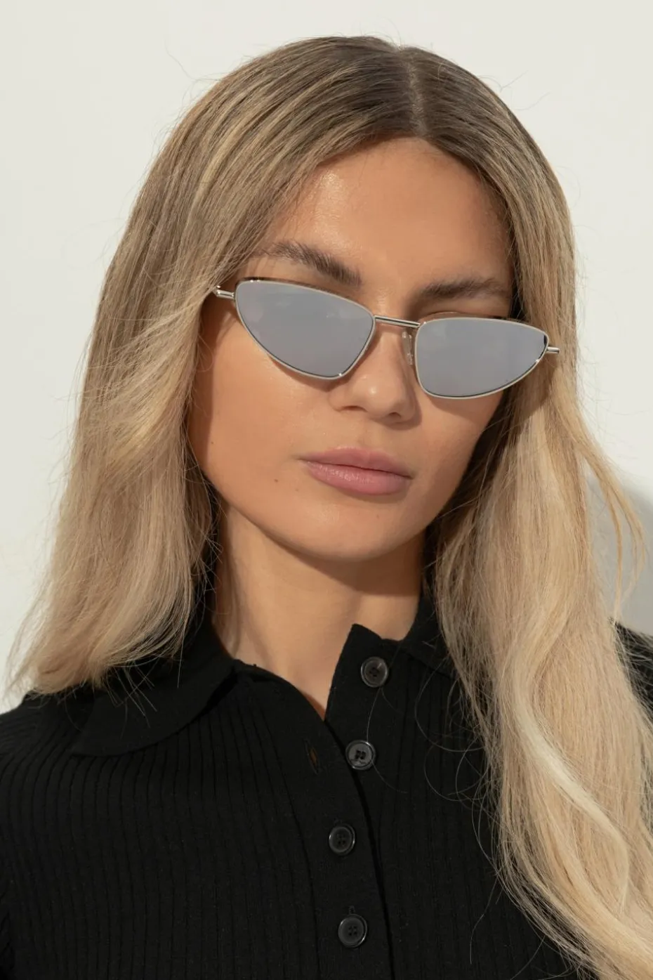 Alexander McQueen SILVER Sunglasses