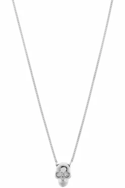 Alexander McQueen SILVER Pendant necklace