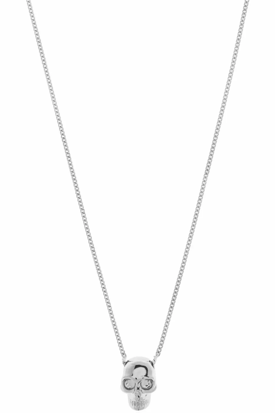 Alexander McQueen SILVER Pendant necklace