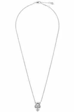 Alexander McQueen SILVER Pendant necklace