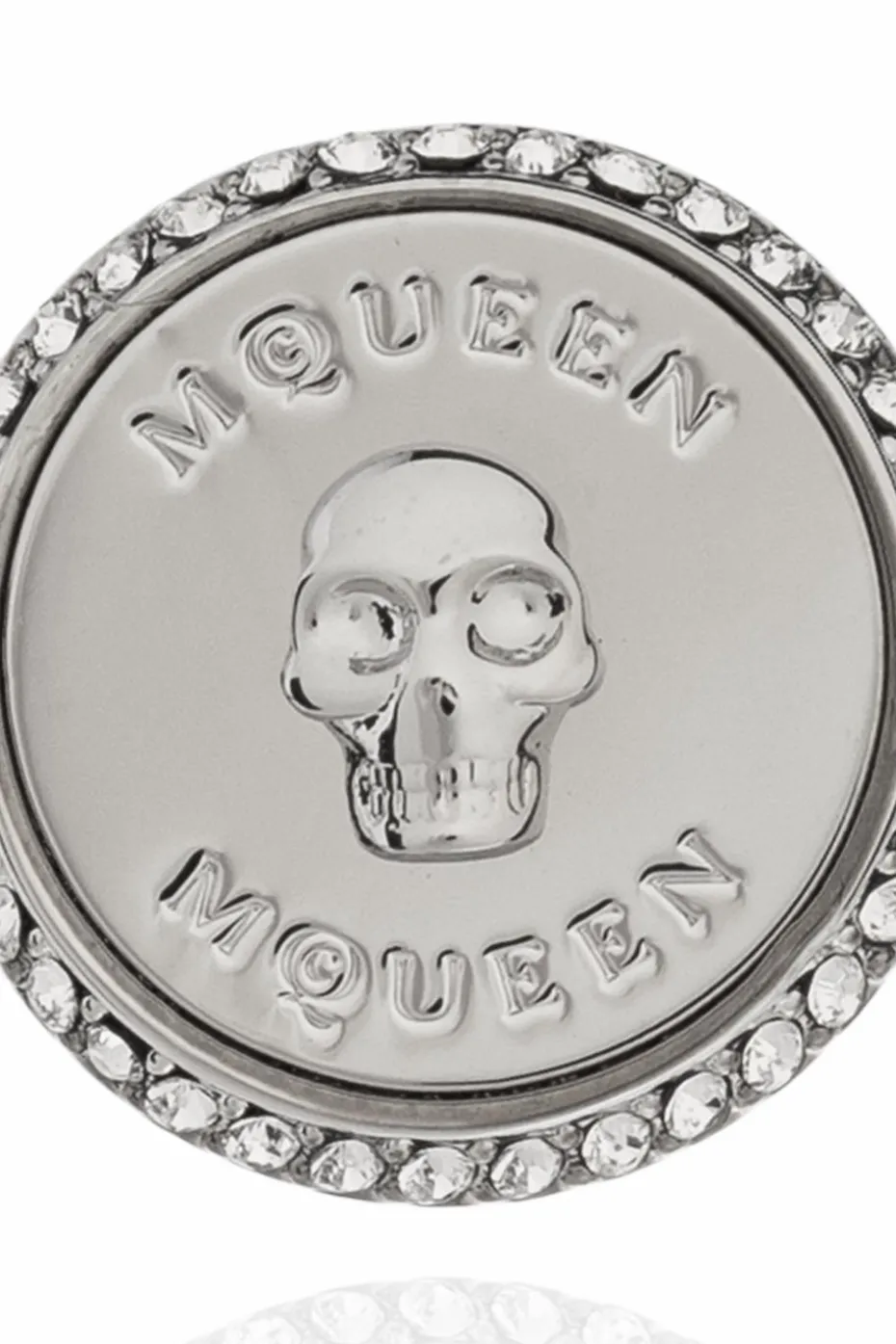 Alexander McQueen SILVER Single Earring