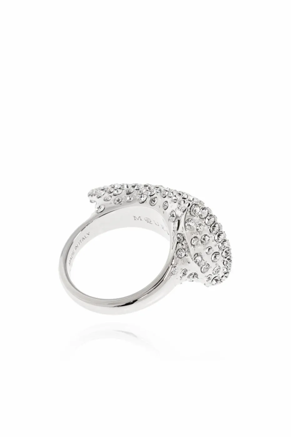 Alexander McQueen SILVER Brass ring