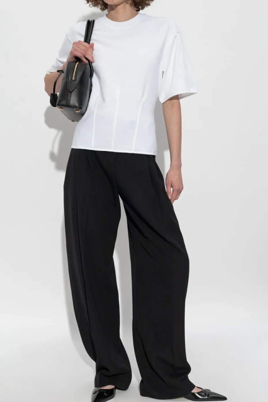 Alexander McQueen WHITE Crew neck T-shirt
