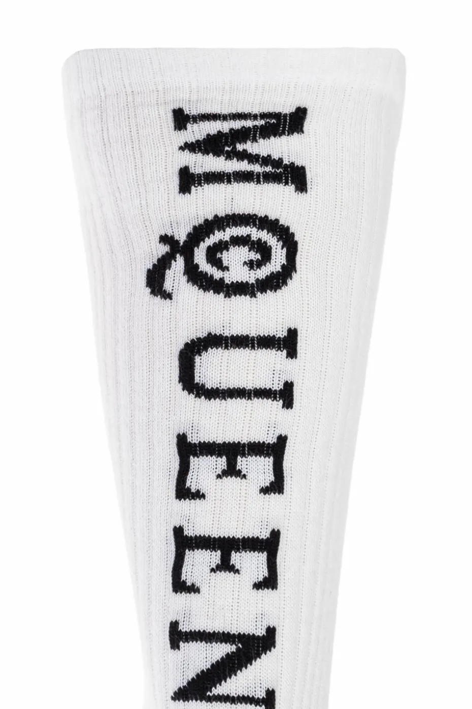 Alexander McQueen WHITE Cotton socks with logo