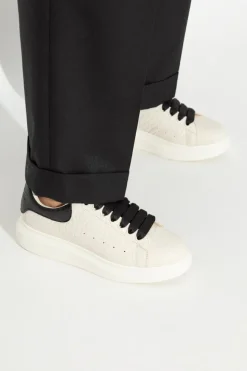 Alexander McQueen WHITE Leather sports shoes
