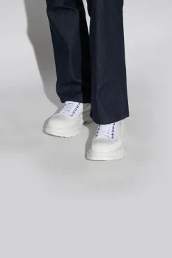 Alexander McQueen WHITE Platform sneakers