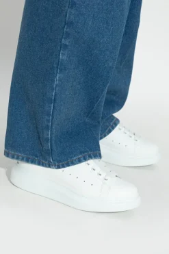 Alexander McQueen WHITE Sports shoes with logo