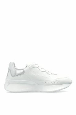 Alexander McQueen WHITE Sports shoes with logo