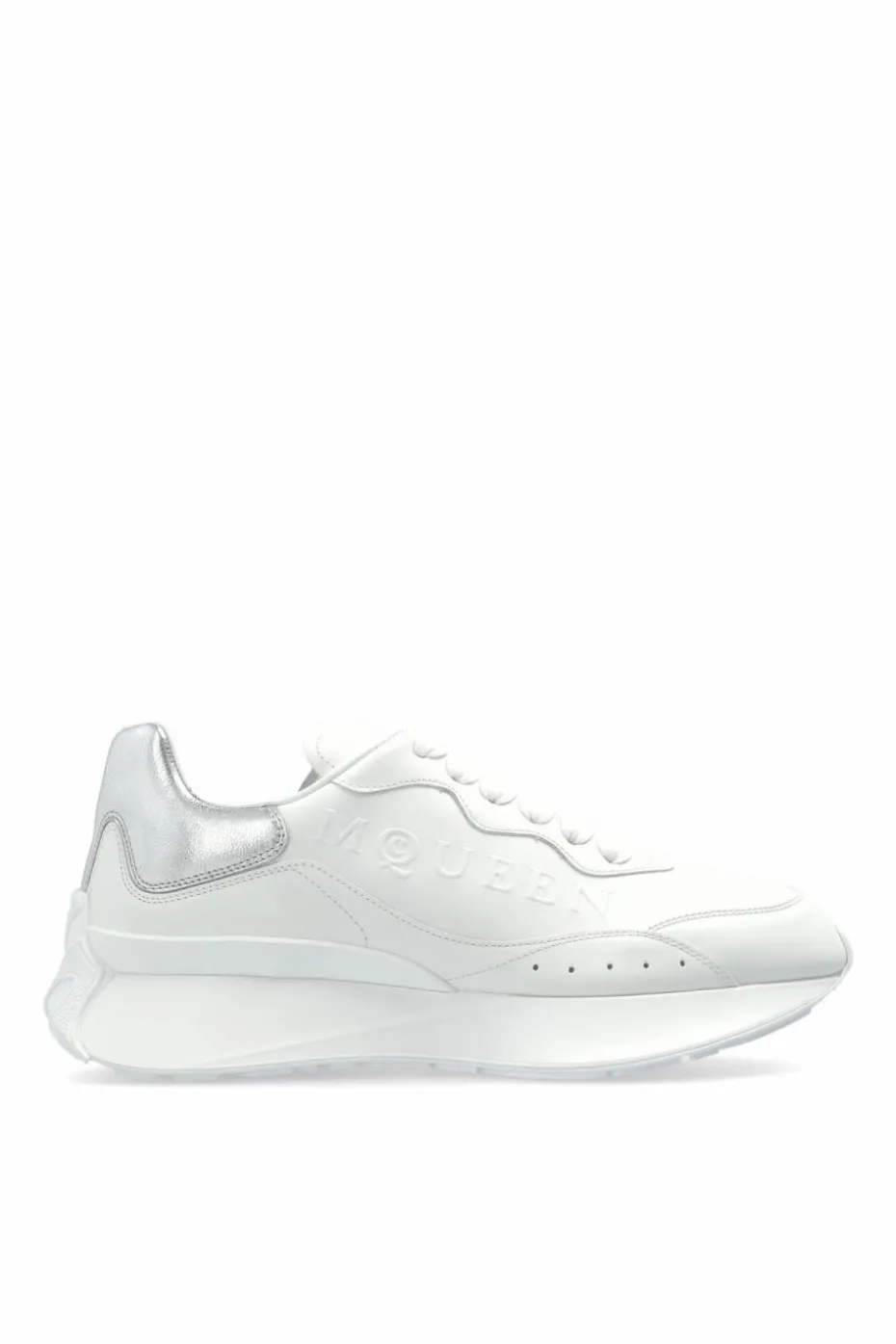 Alexander McQueen WHITE Sports shoes with logo
