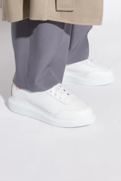 Alexander McQueen WHITE Sports shoes with logo