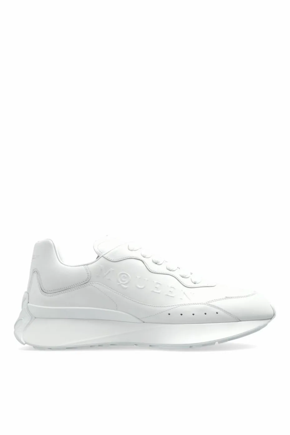 Alexander McQueen WHITE Sports shoes with logo